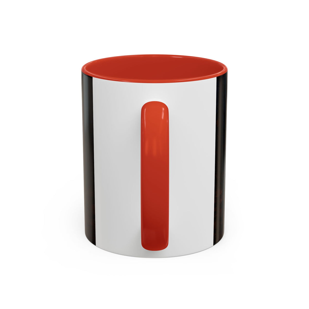 Halloween Black Cat Accent Coffee Mug — Spooky Jack-o'-Lantern Night (Customizable)