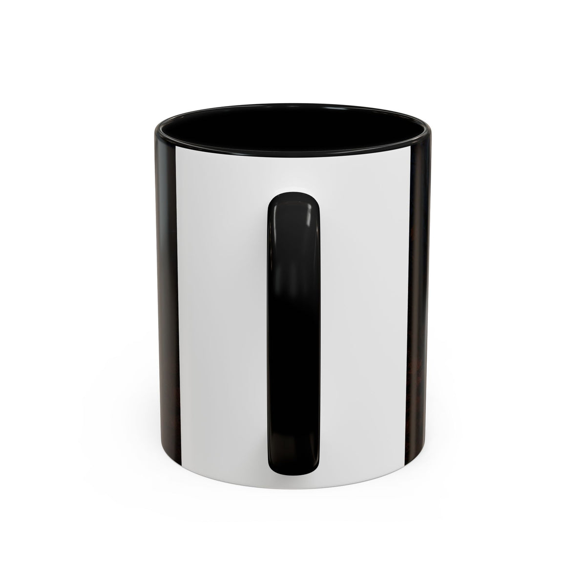 Halloween Black Cat Accent Coffee Mug — Spooky Jack-o'-Lantern Night (Customizable)