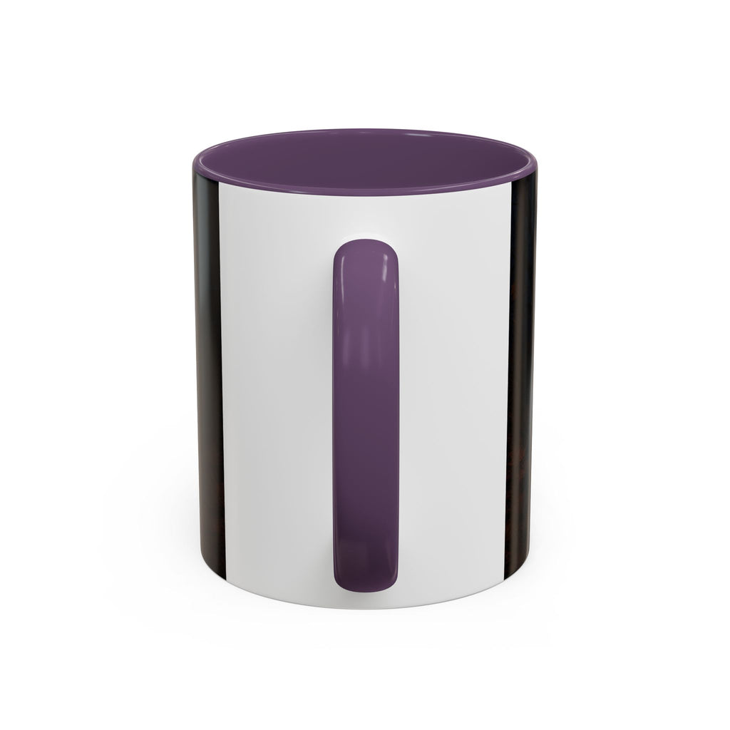 Halloween Black Cat Accent Coffee Mug — Spooky Jack-o'-Lantern Night (Customizable)