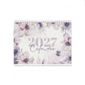 2027 Floral Wall Calendar – Pastel Lavender Monthly Planner