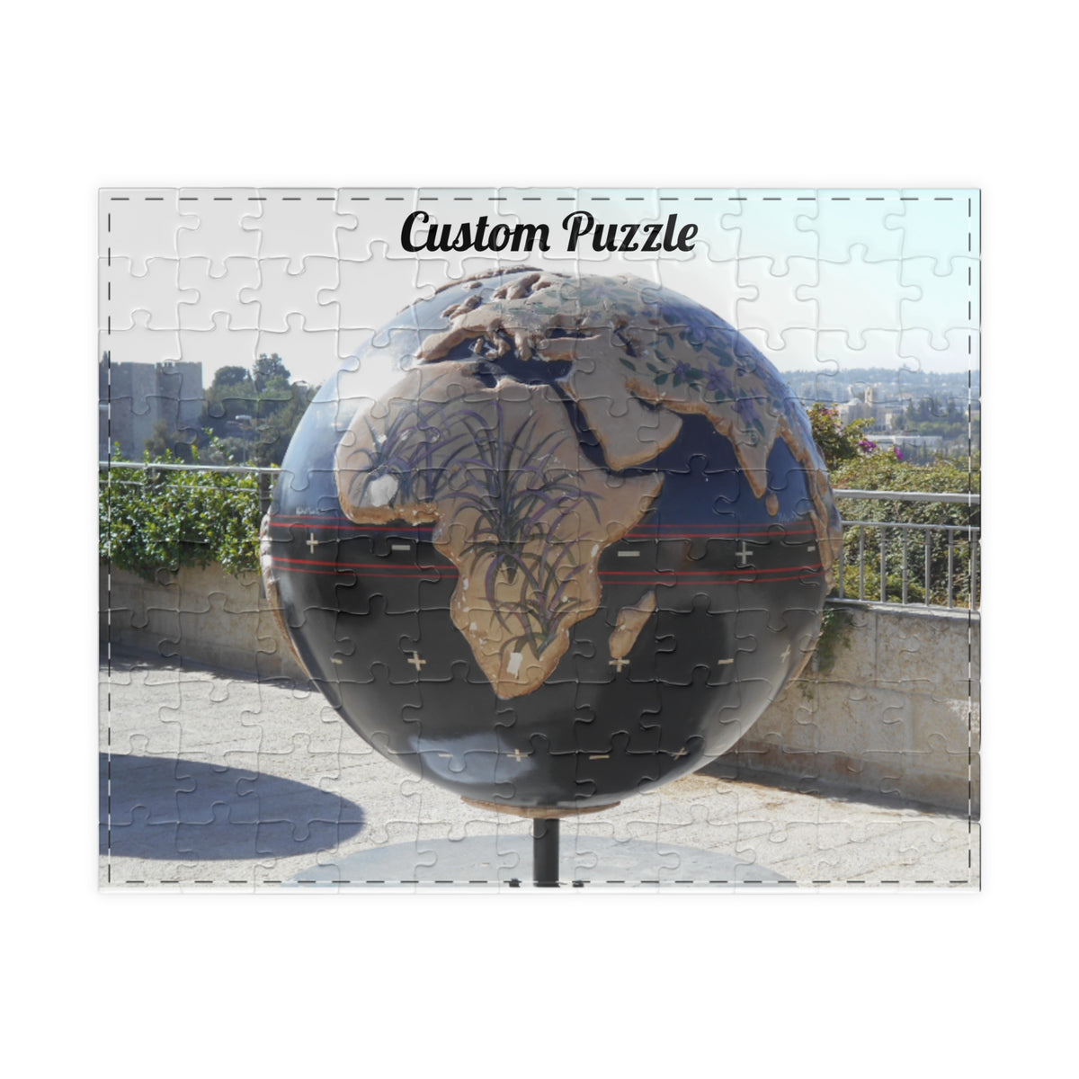 Custom Photo Jigsaw Puzzle — 110 Piece Personalized Puzzle