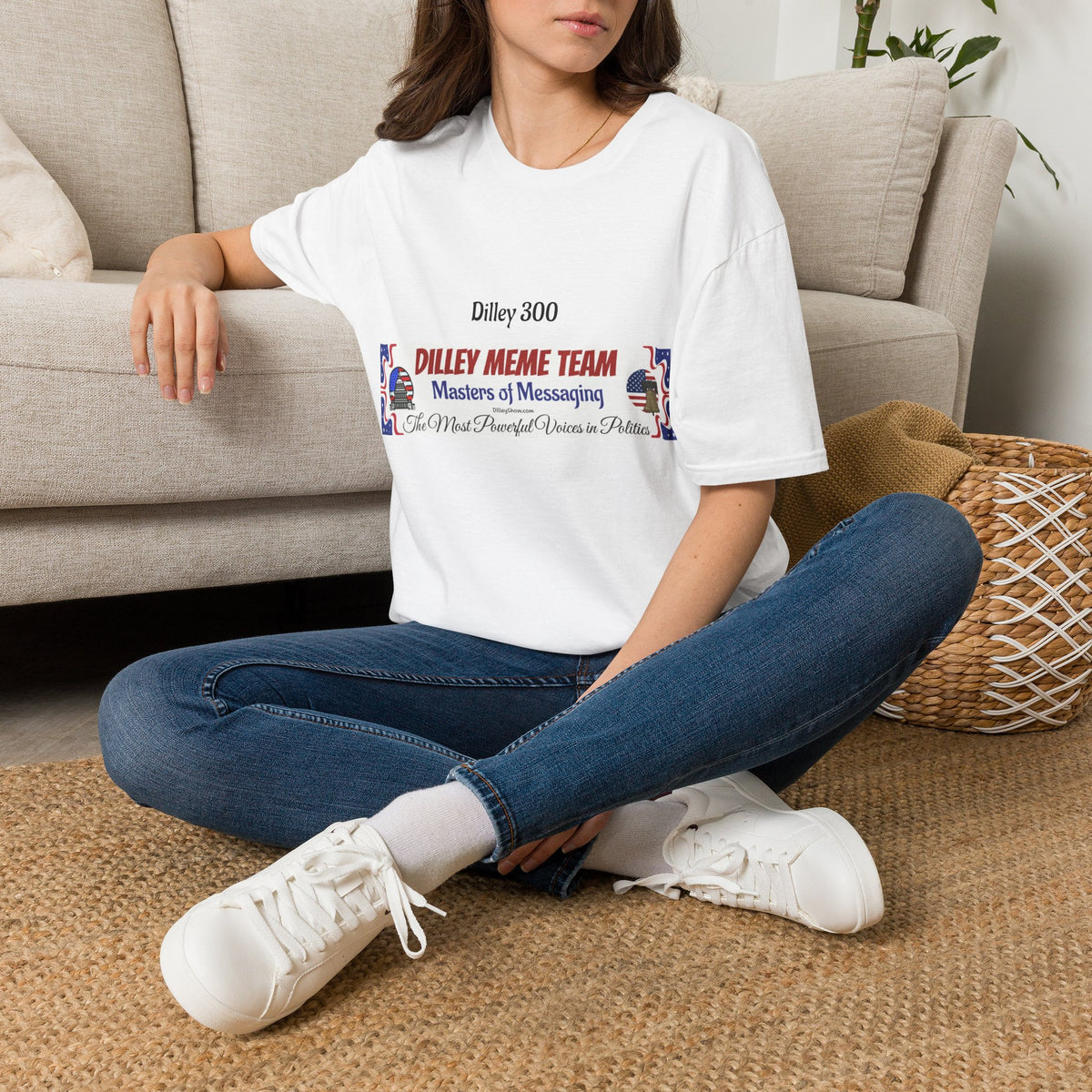 Customizable Dilley 300 "Dilley Meme Team" T-Shirt — Masters of Messaging Political Tee