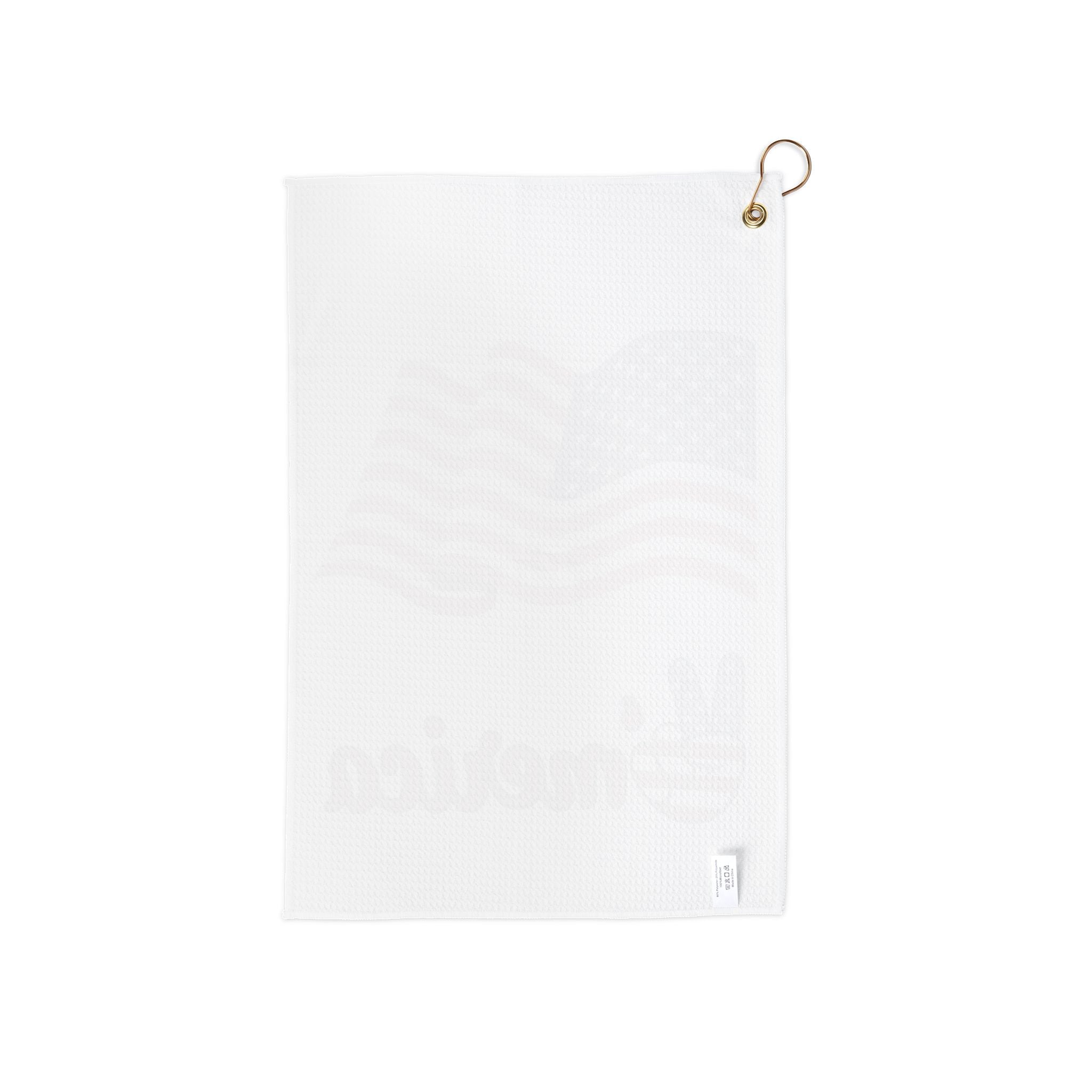 Patriotic 'Merica Golf Towel — American Flag Peace Sign Golf Towel