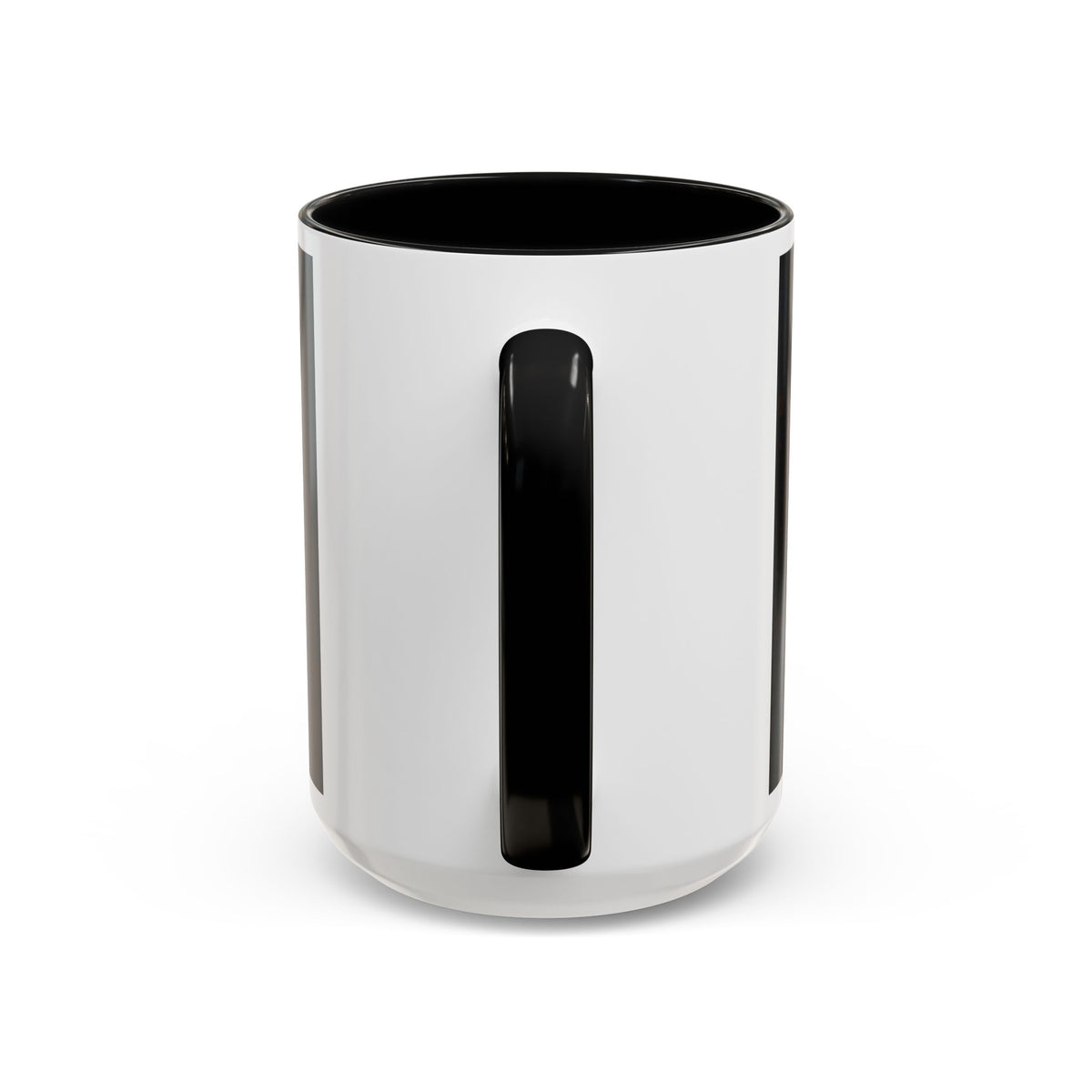 Halloween Black Cat Accent Coffee Mug — Spooky Jack-o'-Lantern Night (Customizable)