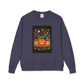 Halloween Pumpkin Crewneck Sweatshirt — Jack-O'-Lantern Fall Graphic