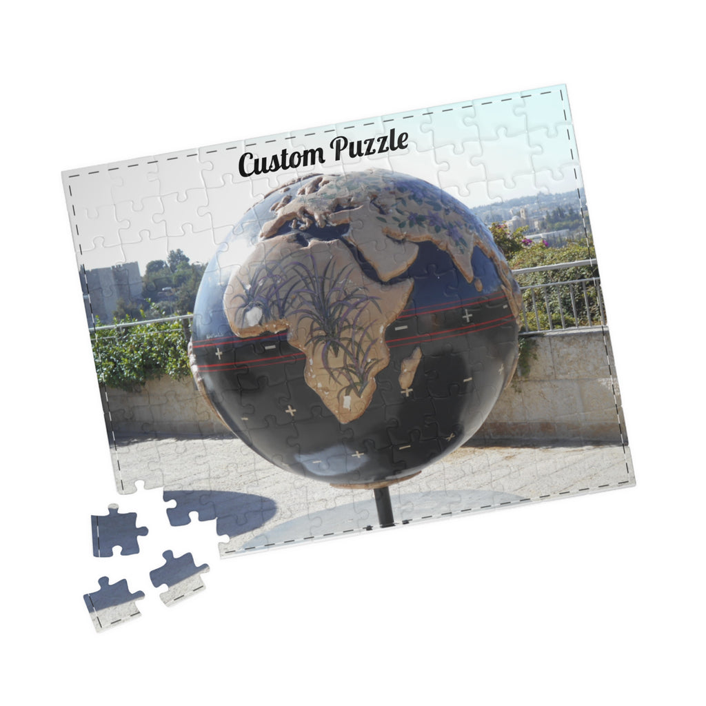 Custom Photo Jigsaw Puzzle — 110 Piece Personalized Puzzle