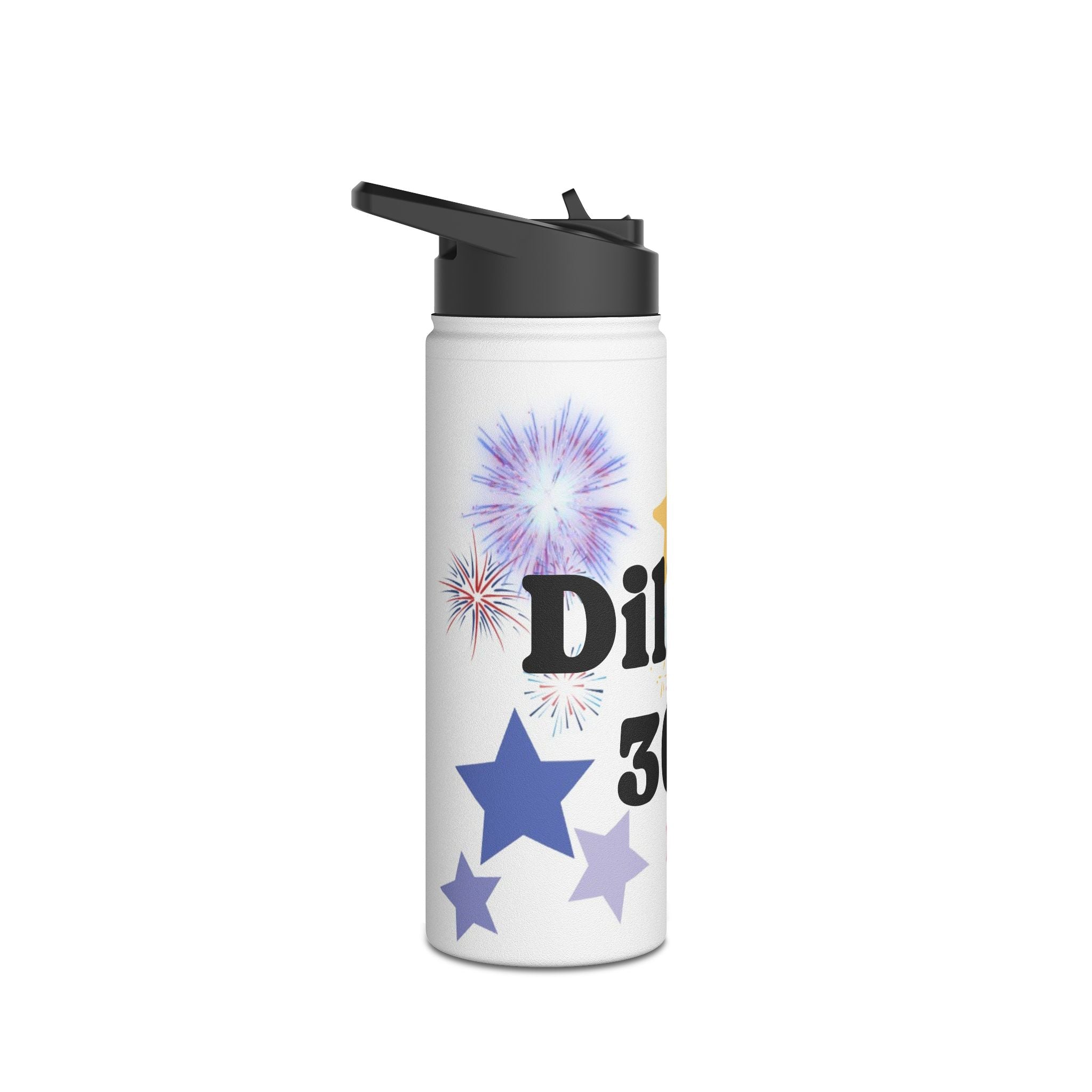 Dilley 300 Stainless Steel Water Bottle, Standard Lid