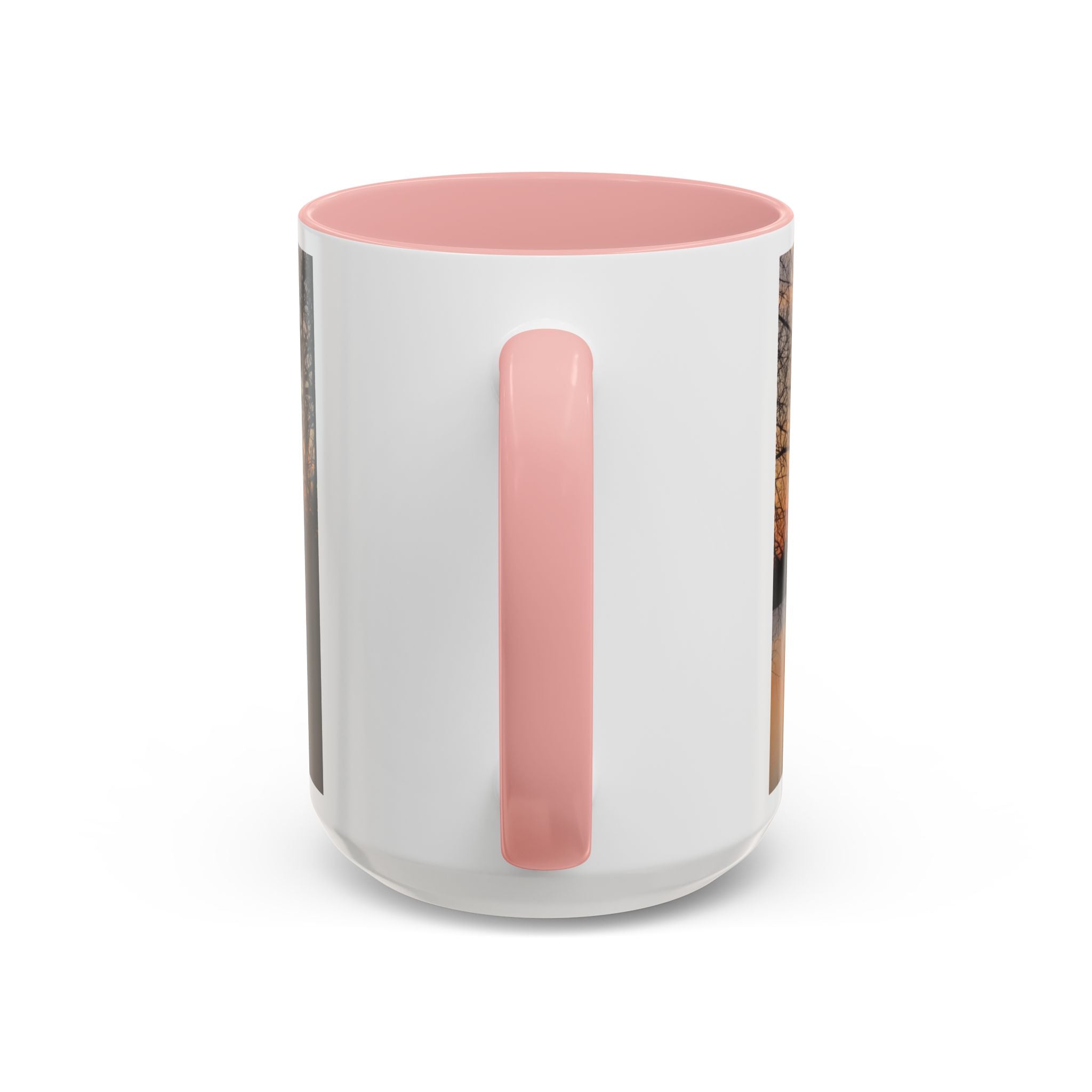 Sunrise Lake Accent Coffee Mug — Scenic Sunrise/Sunset Photography Mug