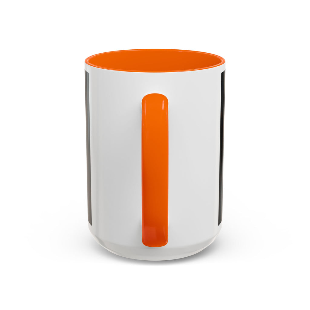 Halloween Black Cat Accent Coffee Mug — Spooky Jack-o'-Lantern Night (Customizable)