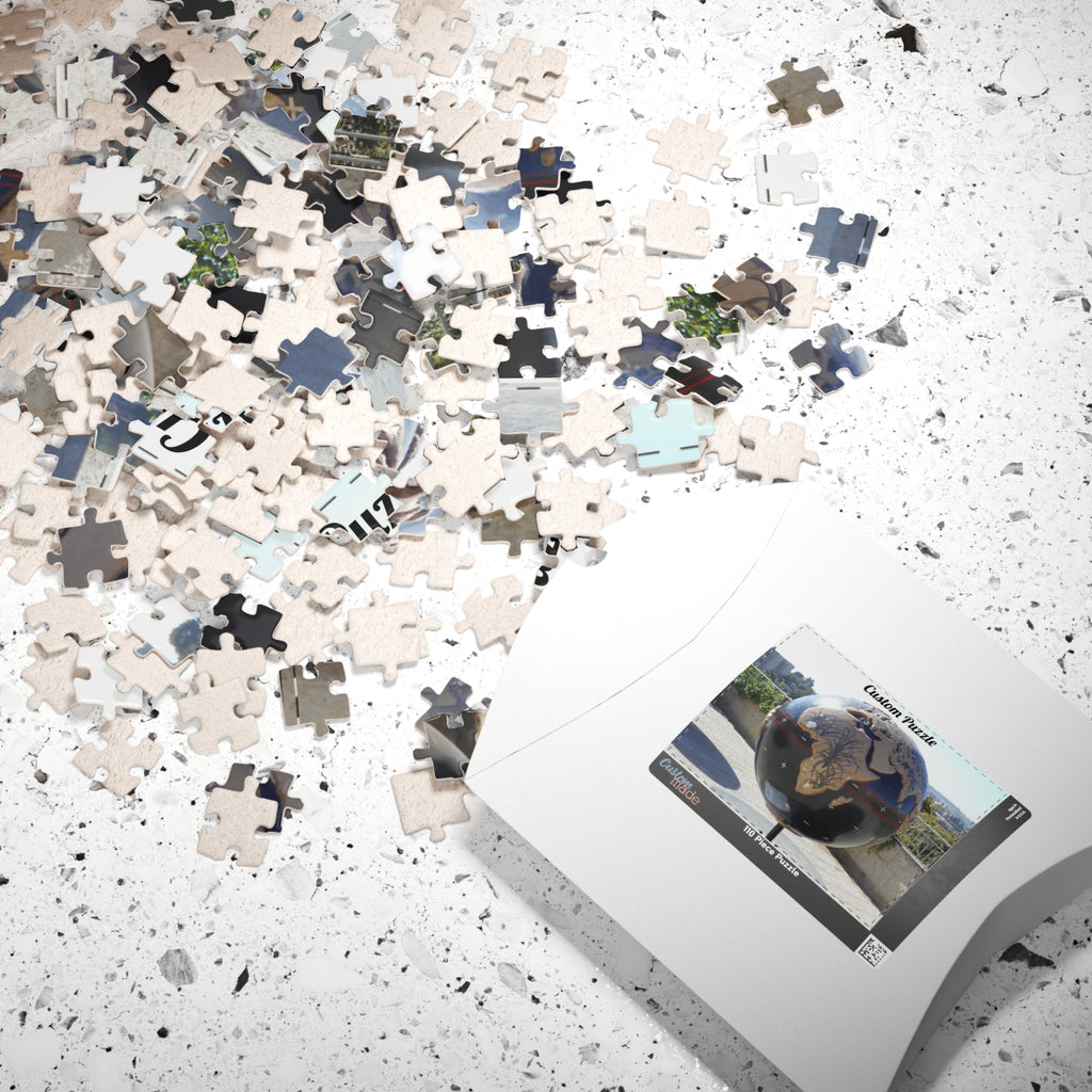 Custom Photo Jigsaw Puzzle — 110 Piece Personalized Puzzle
