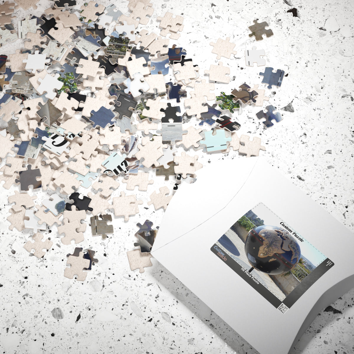 Custom Photo Jigsaw Puzzle — 110 Piece Personalized Puzzle