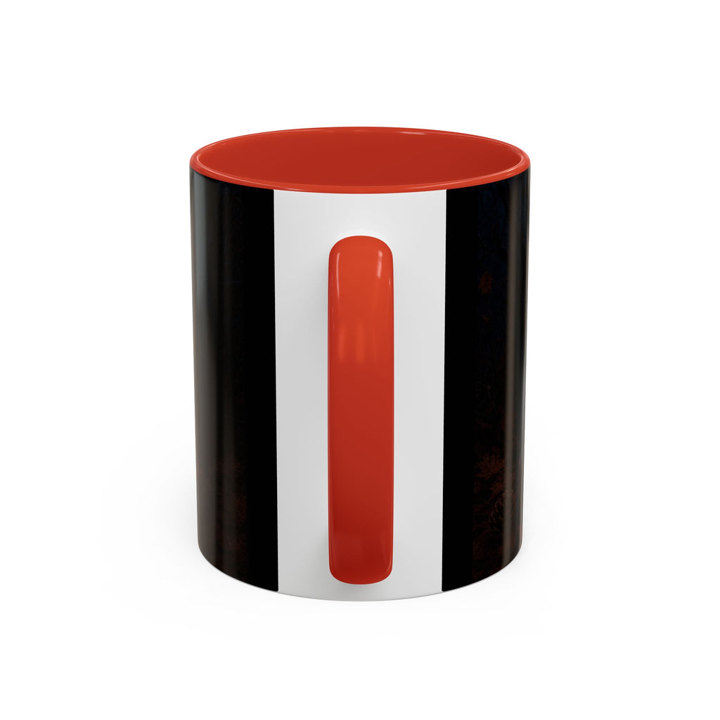 Halloween Black Cat Coffee Mug — Pumpkin Spice Jack-O’-Lantern Latte Accent Mug (11/15 oz)